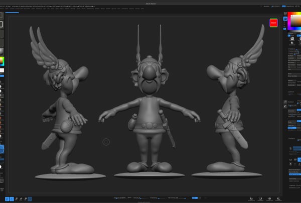 Zbrush T-pose